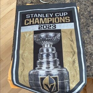 Stanley Cup Champions 2023 Banners and Wave towels